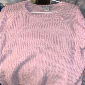 Pink sweater